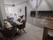 Apartament cu 3 camere,63 mp, cu 2 bai si balcon mare,in zon