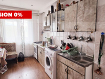 Apartament generos: 97,5 mp, 5 camere, 2 băi mari