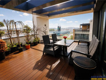 Penthouse Qualis Tractorul Brasov,terasa panoramica,3 balcoa