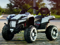 ATV electric pt. 2 copii 4x4 Kinderauto SuperOffroad V2 4x45W White
