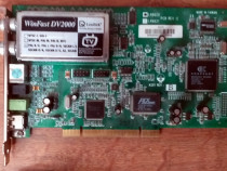 TV Tuner Leadtek WinFast DV2000 cu FireWire +cabluri captura