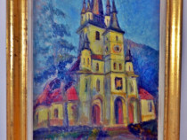 Pictura veche biserica Sfantul Nicolae din Brasov