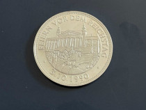 1990 Medalie argint pur 999
