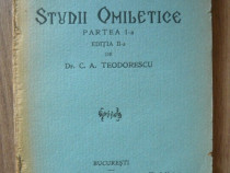 C. A. Teodorescu - Studii omiletice (partea I-a) - 1925