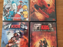 Film DVD, Robots, Spy Kids 3, Spider Man,