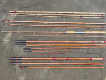Lansete din bambus - vechi, vintage, colectie, decor,pescuit