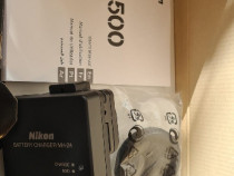 NIKON D3500 (in garantie) + gentuta aparat foto + card memor