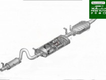 Sistem De Evacuare Complet Dacia Logan 2010