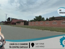 Casă cu 2 camere în centru satului,în Țipar (ID: 26863)