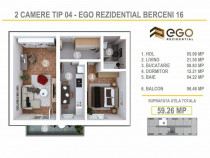 PROMO 2 Camere Tip 04 - EGO Berceni 16