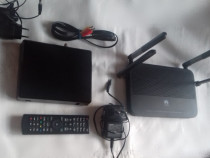 Router HUAWEI + receiver VESTEL