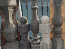 Stâlpișori beton și mozaic