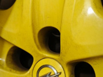 Set 4 capace originale galbene roti Opel Astra J R17 17''