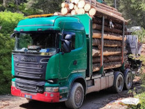 Camion forestier Scania R730 6x6
