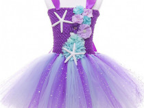 Costum Printesa Sirena Ariel THK, albastru cosmic - 3-4 ani