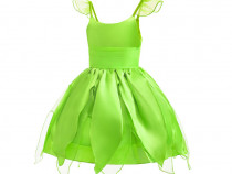 Rochie Printesa Disney, THK®, Verde - 110 cm