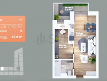 Apartament 2 camere I Sun Rebreanu I Titan