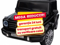 Masinuta Electrica Copii 1-6 Ani Mercedes G500 100W 4x4,Roti Moi Negru