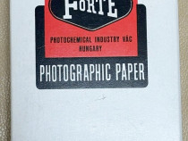 Hartie fotografica color + alb negru FORTE 9x14cm 3 pachete anii '90