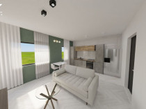 Titan-Oxy Residence, Studio Tip B complet mobilat