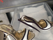 Sandale din piele Versace