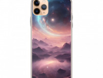 Husa telefon Mountain Stars Clear Iphone 11 pro max