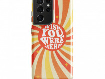 Husa telefon Wish You Were Here Tough Samsung Galaxy S21 Ultra