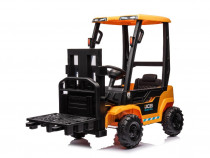 Motostivuitor electric pentru copii JCB 2x 35W 12V culoare galben