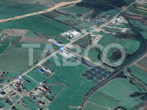 Teren intravilan 15.000 mp Front 47 m DN7 in Talmaciu zona i