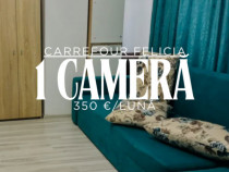 Se închiriază: Apartament cu 1 cameră - Carrefour Felicia