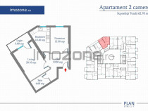 Apartament 2 Camere | 63 mp | Bloc Nou | Metrou Pacii / P...