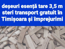 Vând lemne de foc esență tare fag 3,5 metri steri 1.400 RON