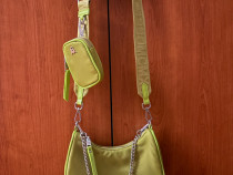 Geanta Steve Madden crossbody culoare lime