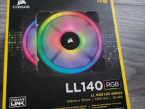 Ventilatoare Corsair LL140 RGB LED 140mm Twin Pack