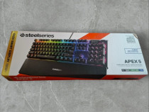 Tastatură Gaming SteelSeries Apex 5 - Nouă