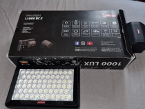 Lampă led camera foto video 1000 Lux, 2800-5700 k