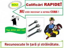 Curs rapid tinichigiu sudor lacatus electrician instalator