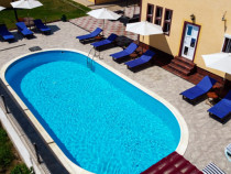 Pensiune situata in Costinesti, CU PISCINA, SAUNA SI SALA FI
