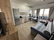 Apartament cu 2 camere, mobilat și utilat la etaj interm...