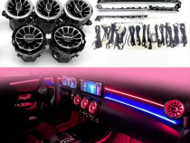 Set grile guri de ventilatie LED - Mercedes Clasa A (W177)