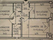 APARTAMENT 3 CAMERE DECOMANDAT FALEZA NORD