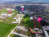 Teren cu PUZ in Arad, servicii, industrie, depozitare 8.3...
