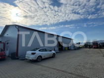 Hala industriala de vanzare acces direct din DnE81 in Cristi