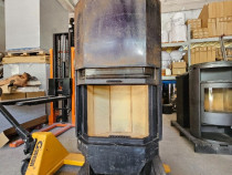 Semineu Spartherm cu geam prismatic si deschidere tip lift
