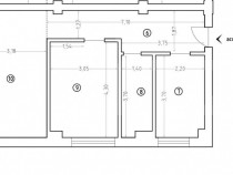 Apartament de vanzare, cu 2 camere, 55 mp, zona Veteranilor
