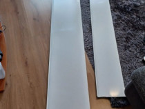 Pervaz/Glaf aluminiu extrudat 2,2mm grosime, 2buc:190x21cm si 147x30cm