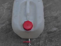 Bidon cu robinet de alama la baza -stare f. buna