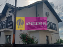 Săbăreni, vilă 2022, mobilată, utilată, curte 480 mp