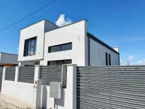 Vila individuală P+1E-4 camere-2 băi + camera tehnică - teren 410mp