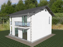 Casă familială în suprafață de 120 mp utili, la poalele